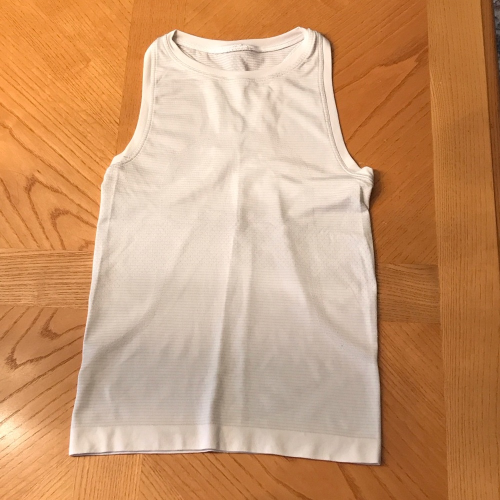 lululemon athletica Swiftly Tech White tank top